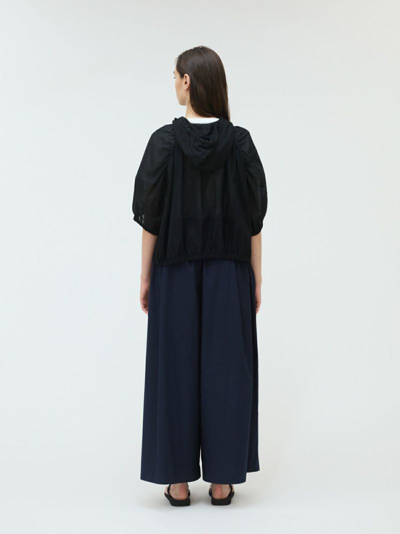 mizuiro ind ギャザーフード付きシャツ｜ MARcourt ONLINE STORE