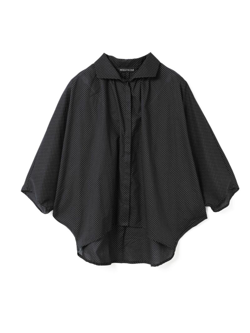 mizuiro ind ドットギャザードルマンシャツ｜ MARcourt ONLINE