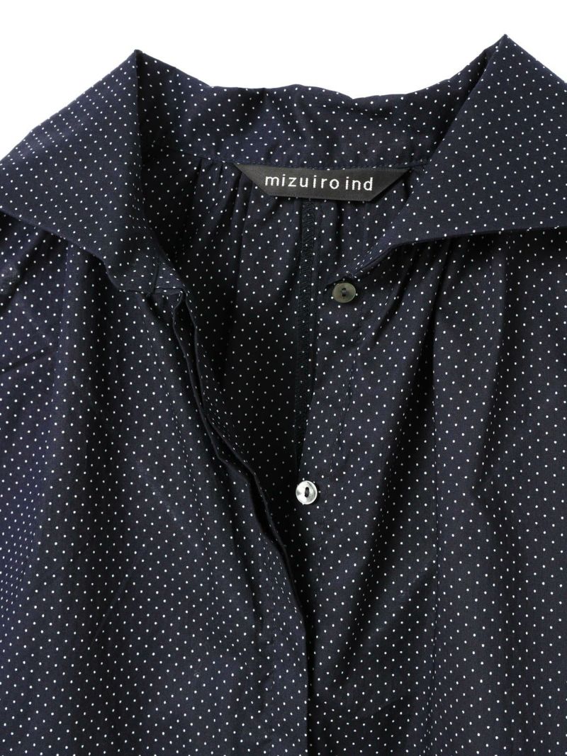 mizuiro ind ギャザードルマンシャツ｜ MARcourt ONLINE STORE
