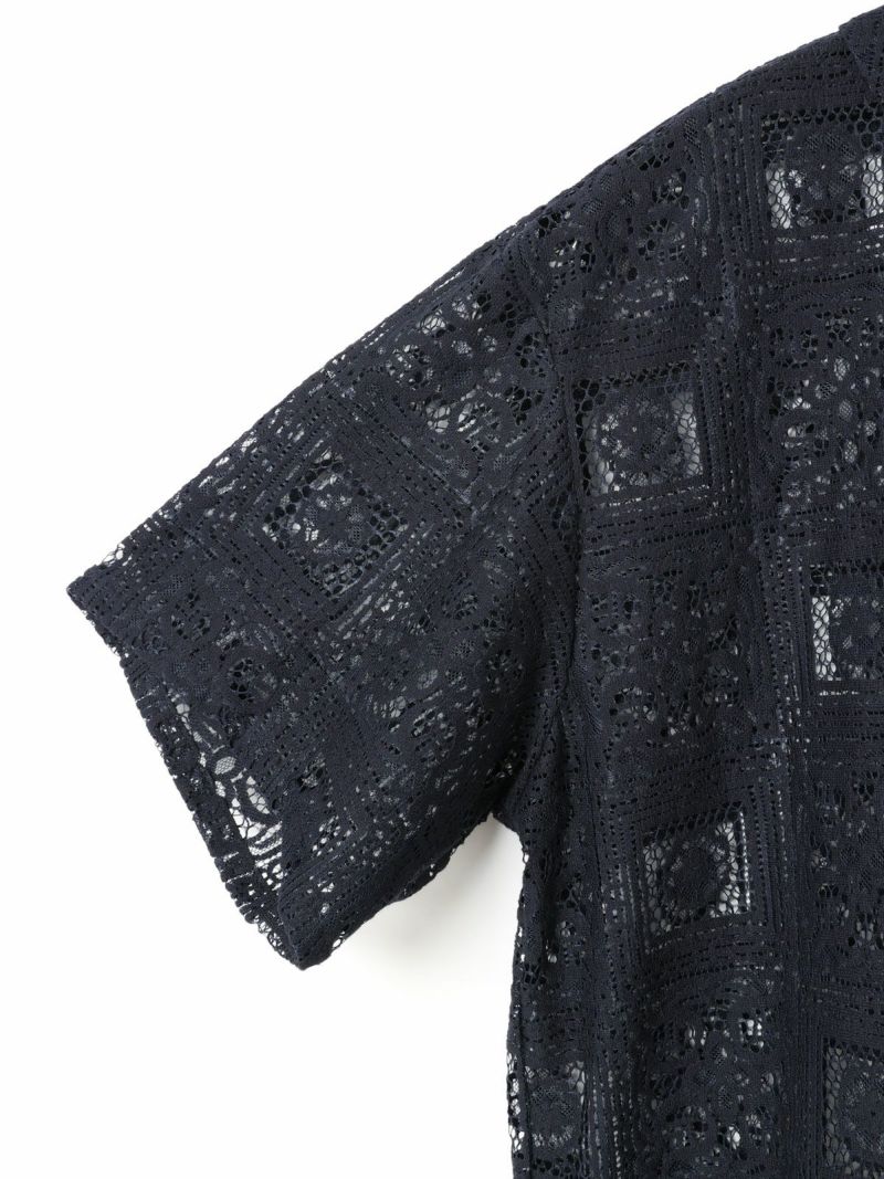 mizuiro ind タイルレースシャツ｜ MARcourt ONLINE STORE