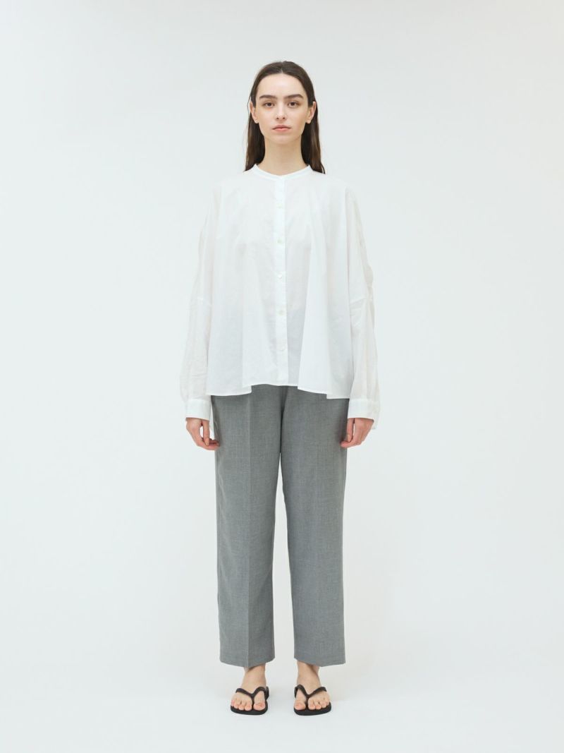 最新コレックション mizuiro ONLINE MARcourt センタープレスワイドスラックス｜ ind ウェア
