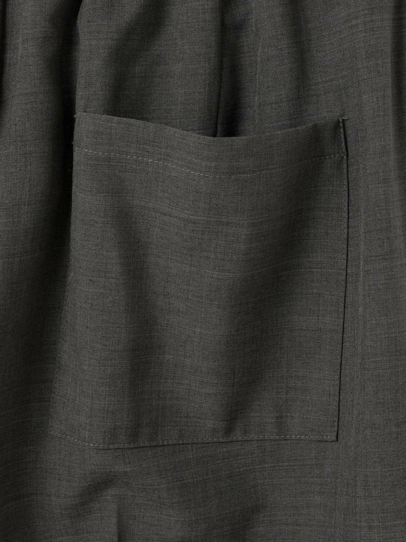 mizuiro ind センタープレスワイドスラックス｜ MARcourt ONLINE