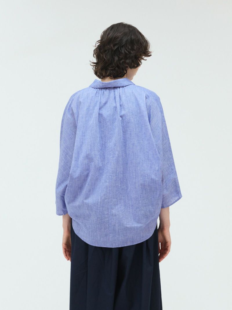 mizuiro ind ギャザードルマンシャツ｜ MARcourt ONLINE STORE