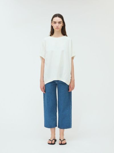 mizuiro ind ストレートデニムパンツ