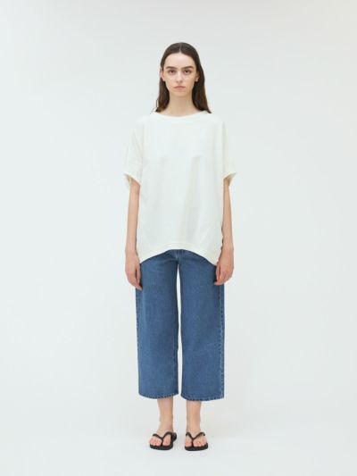 mizuiro ind ストレートデニムパンツ