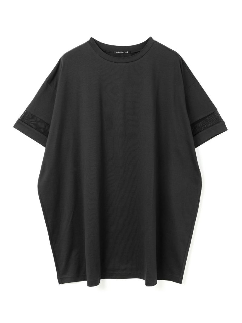 mizuiro ind メッシュスリーブチュニックワンピース｜ MARcourt