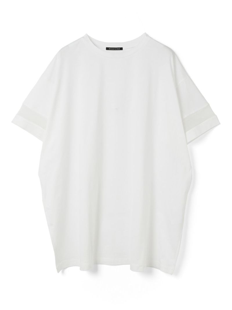 mizuiro ind メッシュスリーブチュニックワンピース｜ MARcourt