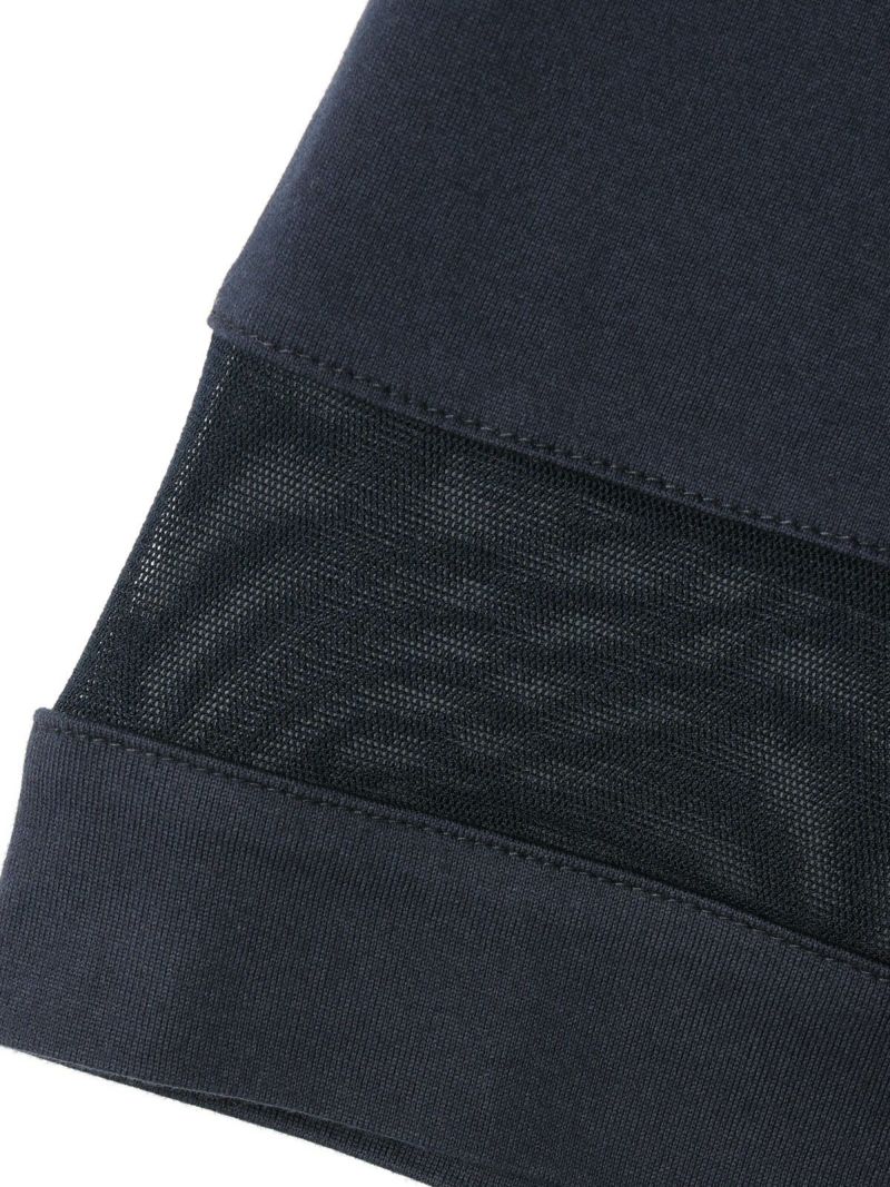 mizuiro ind メッシュスリーブチュニックワンピース