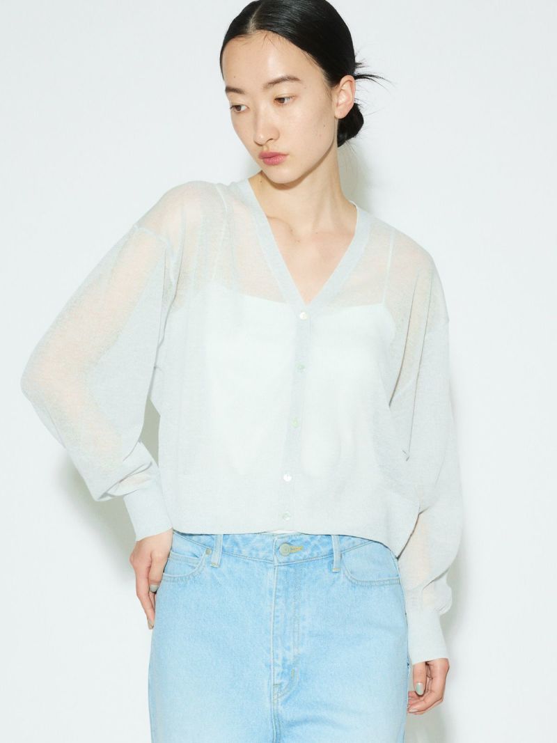sheer v/neck short CD.S