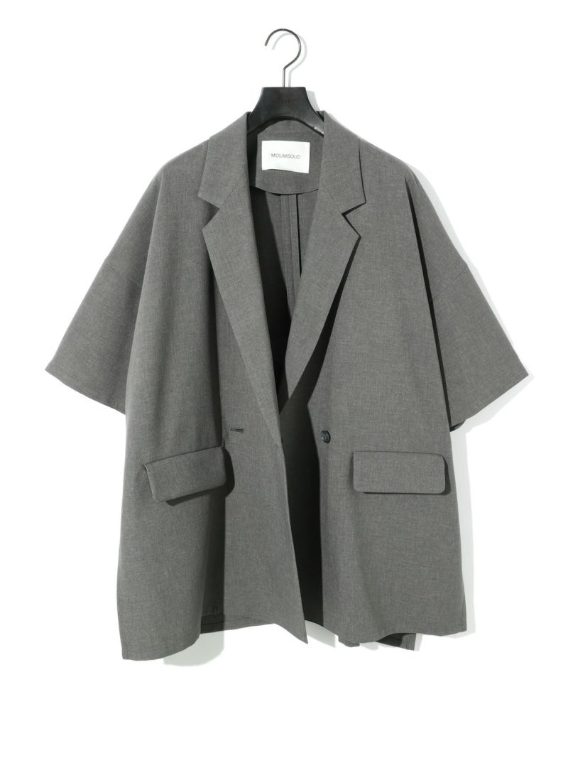 SALE品!MIDIUMISOLID(ミディウミソリッド)ライトワイドジャケット MIDIUMISOLID for Ladies ライトワイドジャケット｜ MARcourt