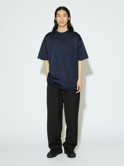 MIDIUMISOLID Men’s リラックステーパードパンツ