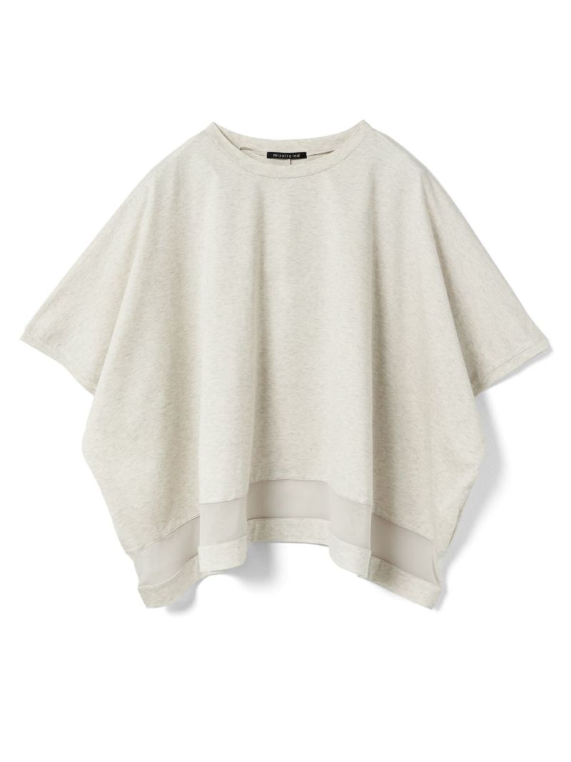 mizuiro ind メッシュミックスワイドプルオーバー｜ MARcourt