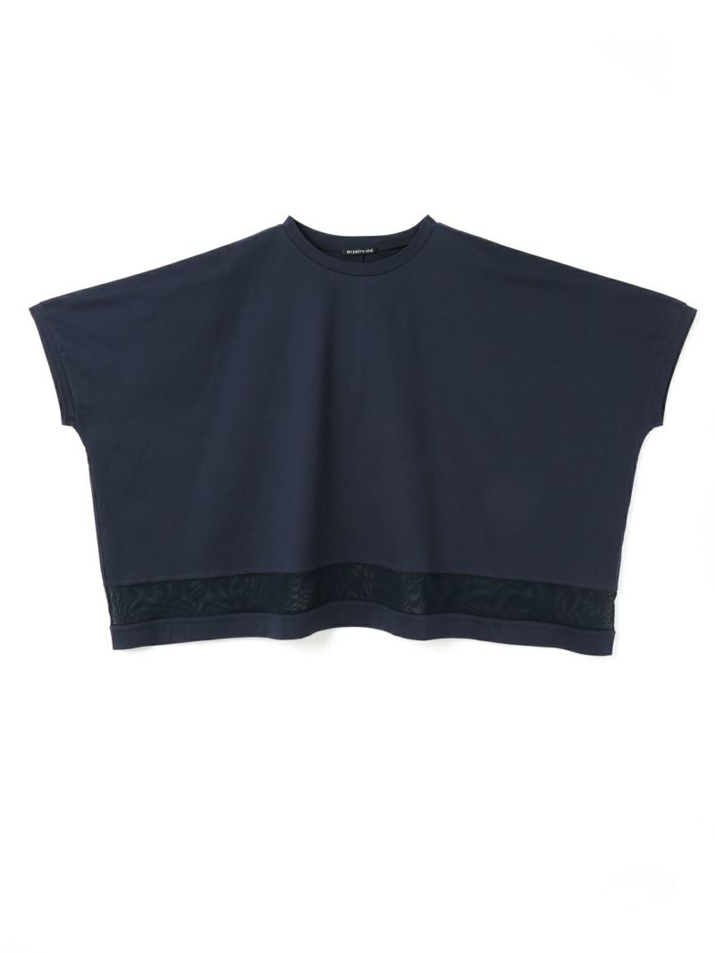 mizuiro ind メッシュミックスワイドプルオーバー｜ MARcourt