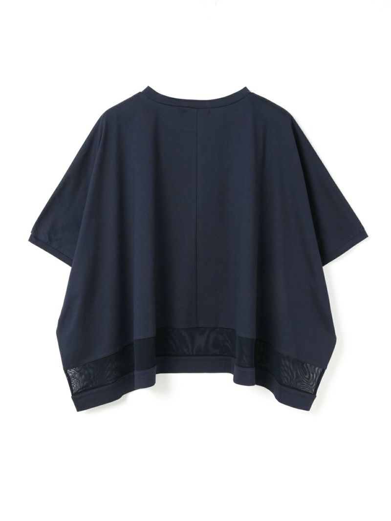 mizuiro ind メッシュミックスワイドプルオーバー｜ MARcourt