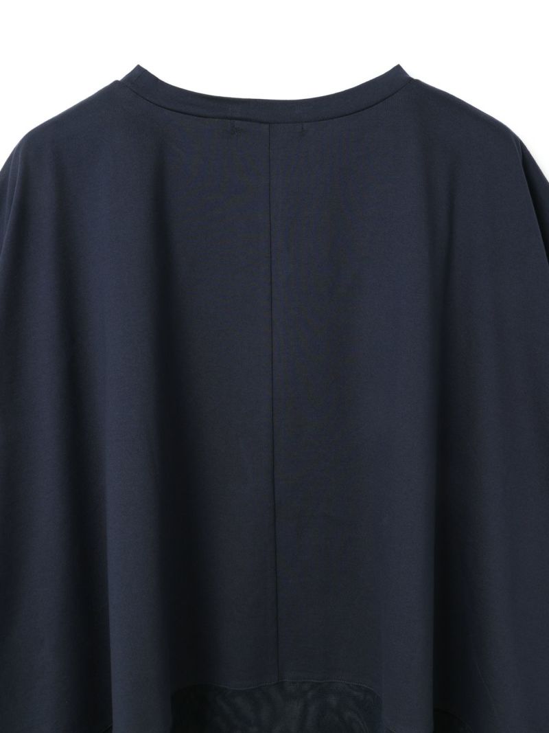 mizuiro ind メッシュミックスワイドプルオーバー｜ MARcourt