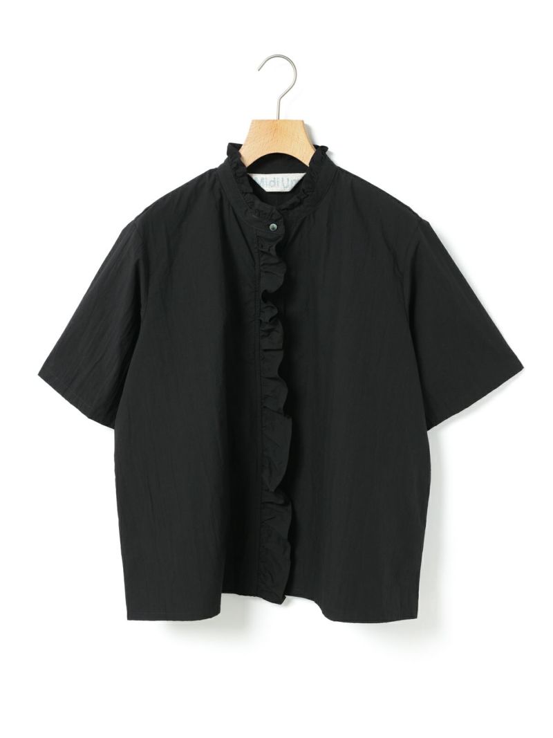 MidiUmi ハーフスリーブフリルショートシャツ｜ MARcourt ONLINE