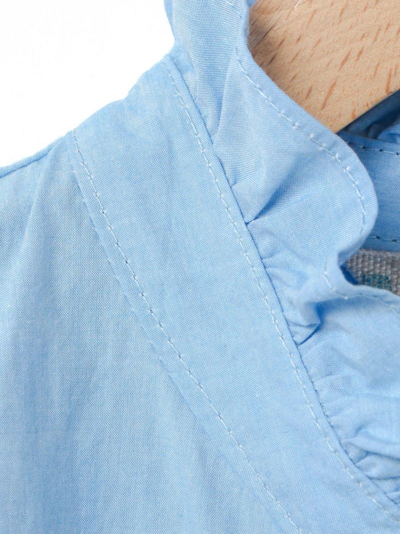MidiUmi ハーフスリーブフリルショートシャツ｜ MARcourt ONLINE