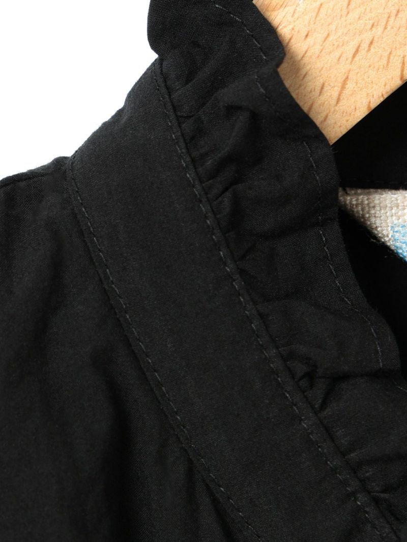 MidiUmi ハーフスリーブフリルショートシャツ｜ MARcourt ONLINE