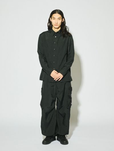 MIDIUMISOLID Men’s ナイロンカーゴパンツ