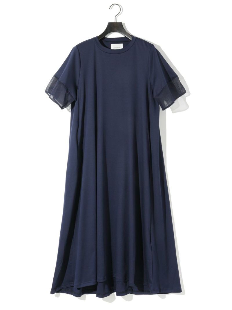 bi color onepiece（navy） ミヌエール（CATEGORY onepiece