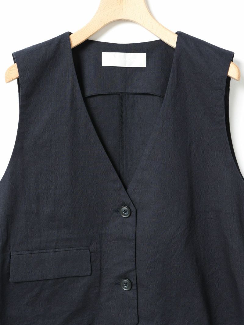 極美品　marmarmar　ベスト　23aw　マーコート　定価2.5　Ｆサイズ MARMARMAR リネンベスト｜ MARcourt ONLINE STORE - マーコート
