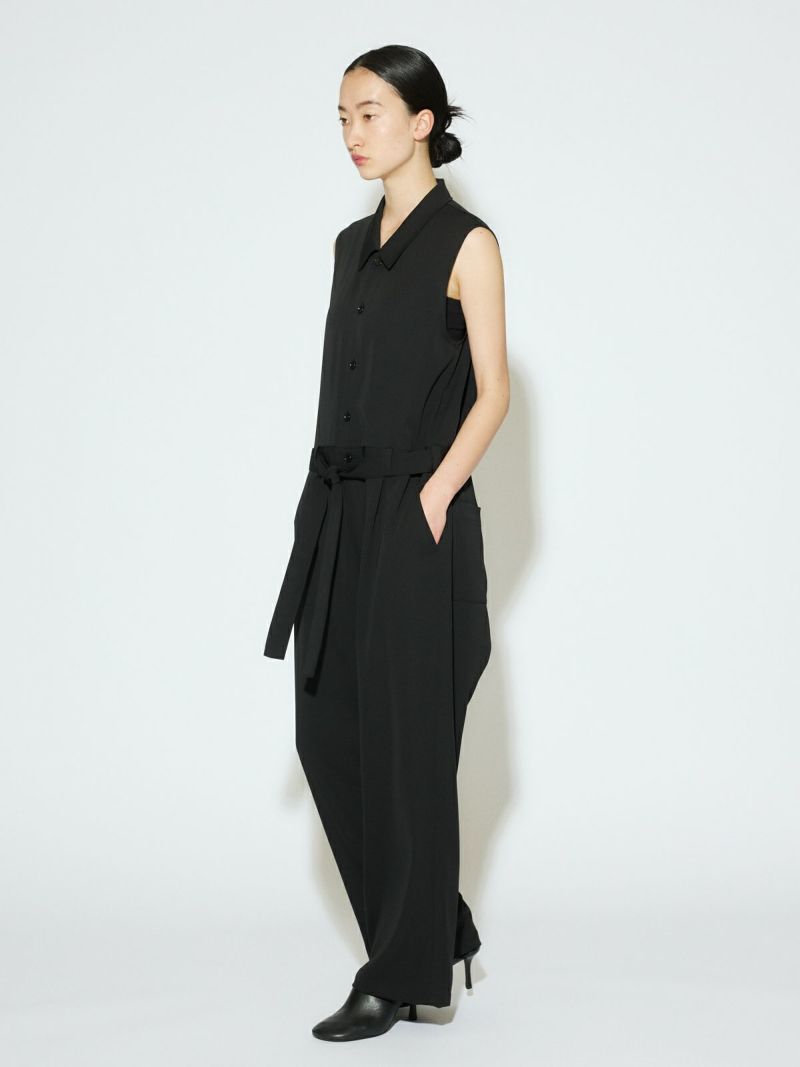 【在庫僅少】 MIDIUMISOLID for MARcourt ベルト付きオールインワン｜ Ladies サロペット・オーバーオール・オールインワン