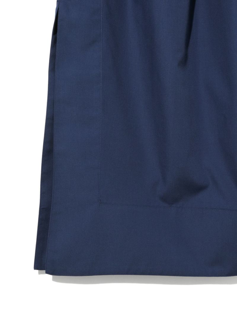 MIDIUMISOLID for Ladies サイドスイッチイージーロングスカート