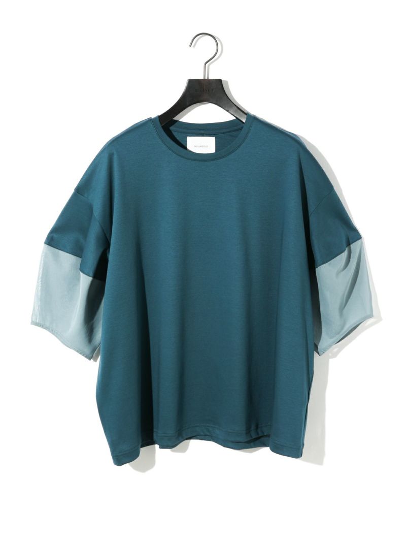 MIDIUMISOLID for Ladies シアースリーブコンシャスT｜ MARcourt