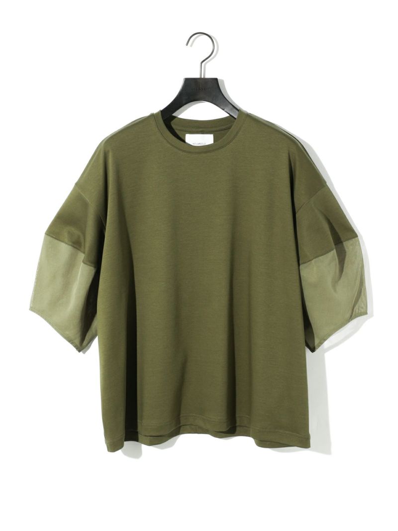 MIDIUMISOLID for Ladies シアースリーブコンシャスT｜ MARcourt