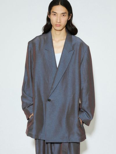 MIDIUMISOLID Men’s テーラードロングジャケット