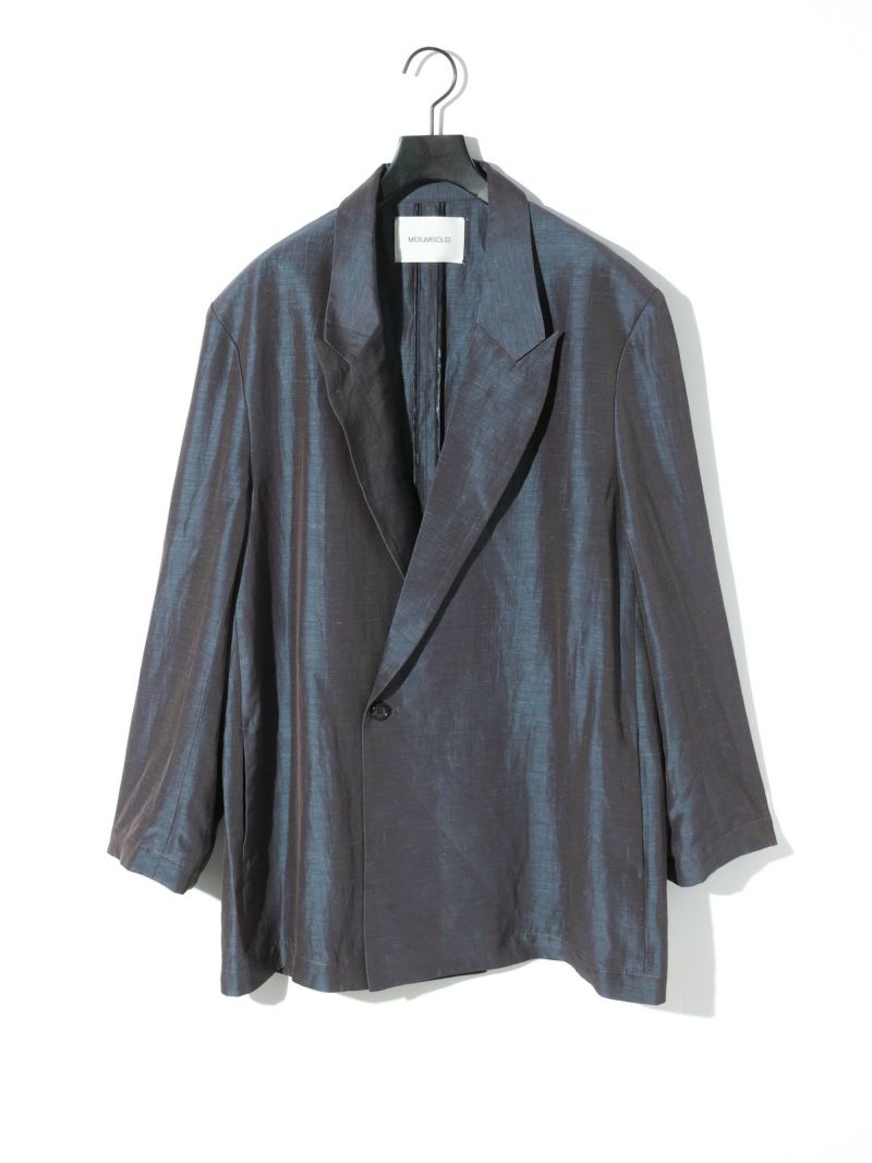 セール】 MIDIUMISOLID Men's ストレッチジャケット