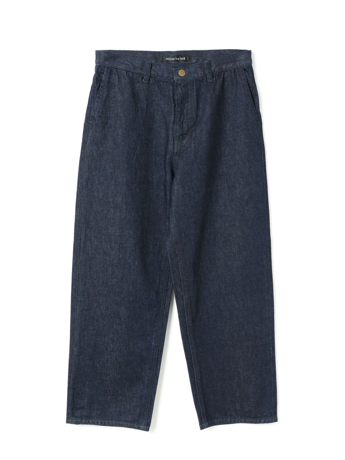 mizuiro ind ストレートデニムパンツ