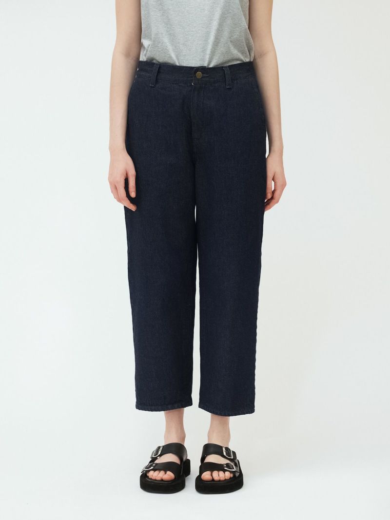 ✴︎新品✴︎mizuiroind ミズイロインド デニム　size2 mizuiro ind（ミズイロインド） ハイウェスト ワイドデニム