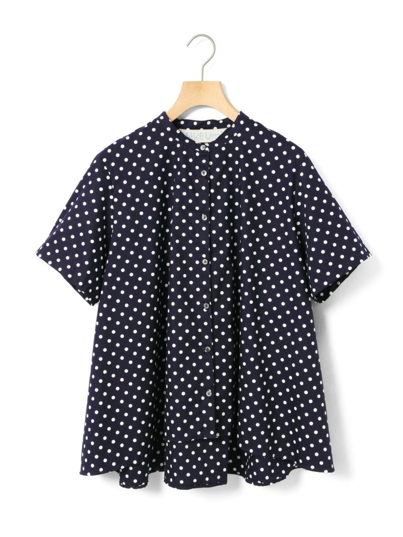 MidiUmi ハーフスリーブドットAラインシャツ｜ MARcourt ONLINE