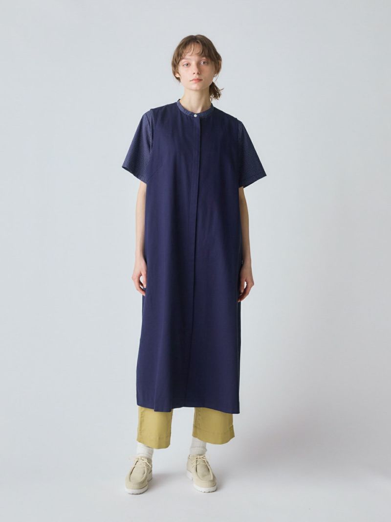 MidiUmi ハーフスリーブドットAラインシャツ｜ MARcourt ONLINE
