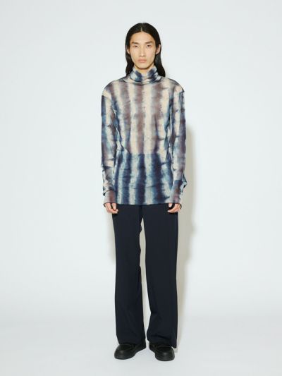 MIDIUMISOLID Men’s ストレッチフレアパンツ