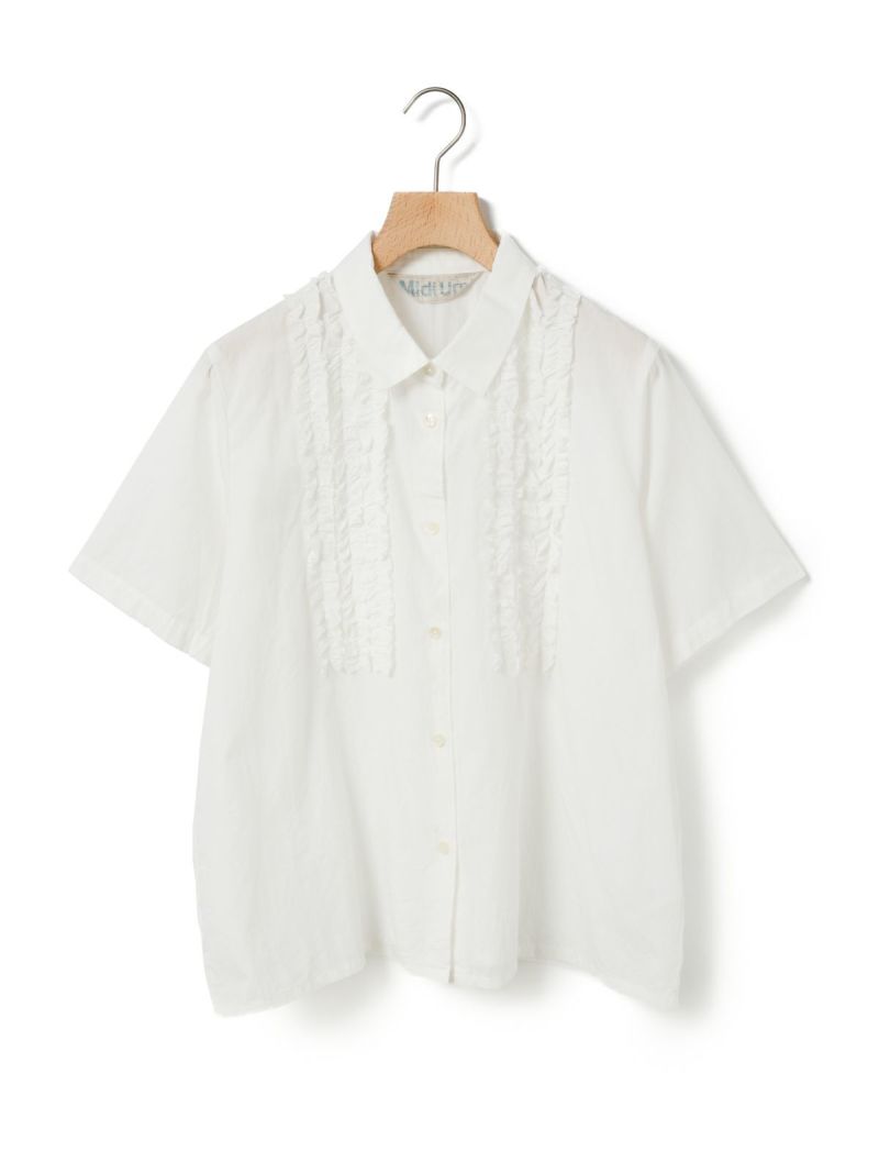 MidiUmi フロントフリルシャツ｜ MARcourt ONLINE STORE
