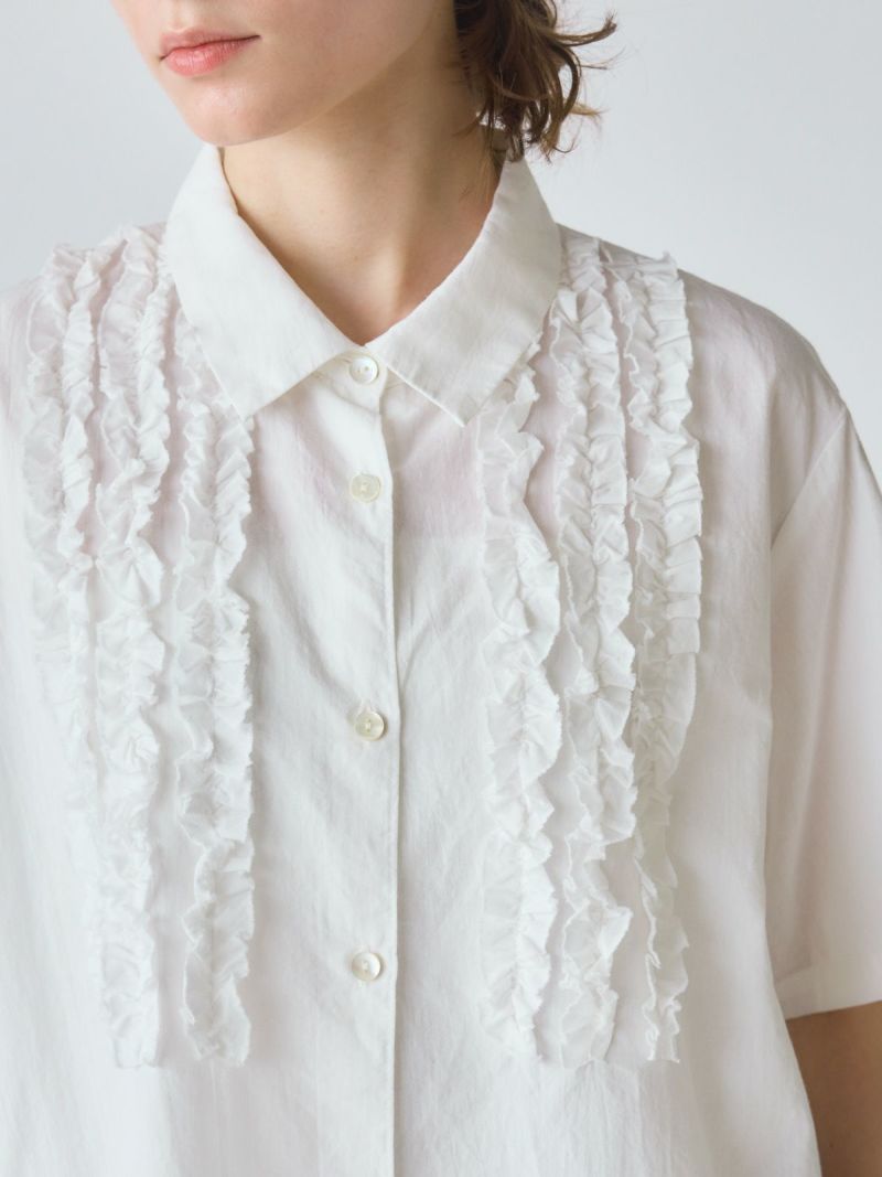 MidiUmi フロントフリルシャツ｜ MARcourt ONLINE STORE