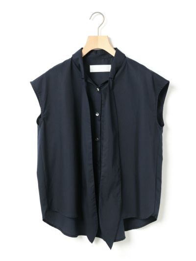 MARMARMAR リボンフレンチスリーブコンパクトシャツ