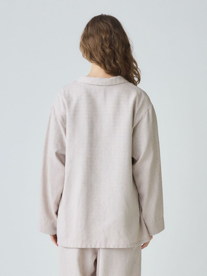 【未使用品】motomi.m /モトミエム/リネンジャケット/ナチュラル motomi.m(モトミエム) / ジャケット/--/リネン/BRW | 古着の販売