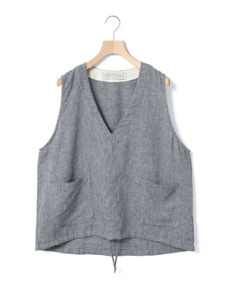 MidiUmi ノーザンリネンベスト｜ MARcourt ONLINE STORE