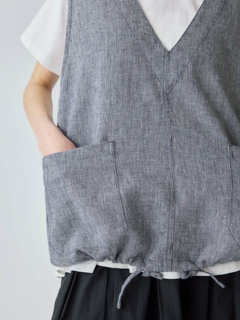 MidiUmi ノーザンリネンベスト｜ MARcourt ONLINE STORE