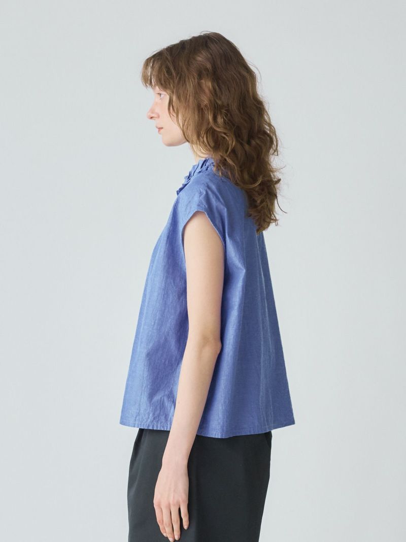 MidiUmi ボリュームフリルカラーシャツ｜ MARcourt ONLINE STORE