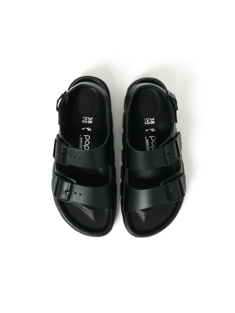 本日限定！BIRKENSTOCK★ミラノ　チャンキー　サンダル　黒　履きやすい！ Milano Chunky Exquisite / ミラノ チャンキー EXQ スムース