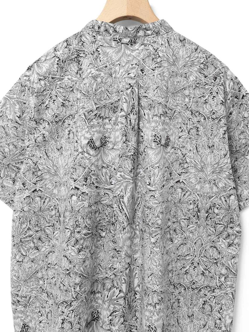 #セールMidiUmi #LIBERTY#プリント半袖シャツモリス　タナローン MidiUmi リバティプリントシャツ｜ MARcourt ONLINE STORE