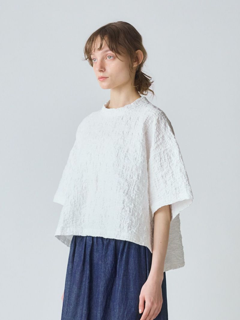 MidiUmi ジャカードショートプルオーバー｜ MARcourt ONLINE