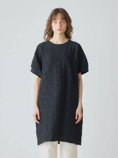MidiUmi ジャカードチュニックワンピース