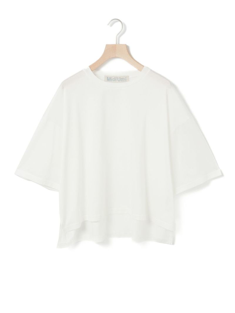 9/16(火)12:00販売終了】MidiUmi ワイドハーフスリーブプル