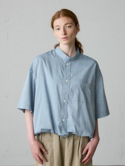 MidiUmi シャンブレーワークシャツ