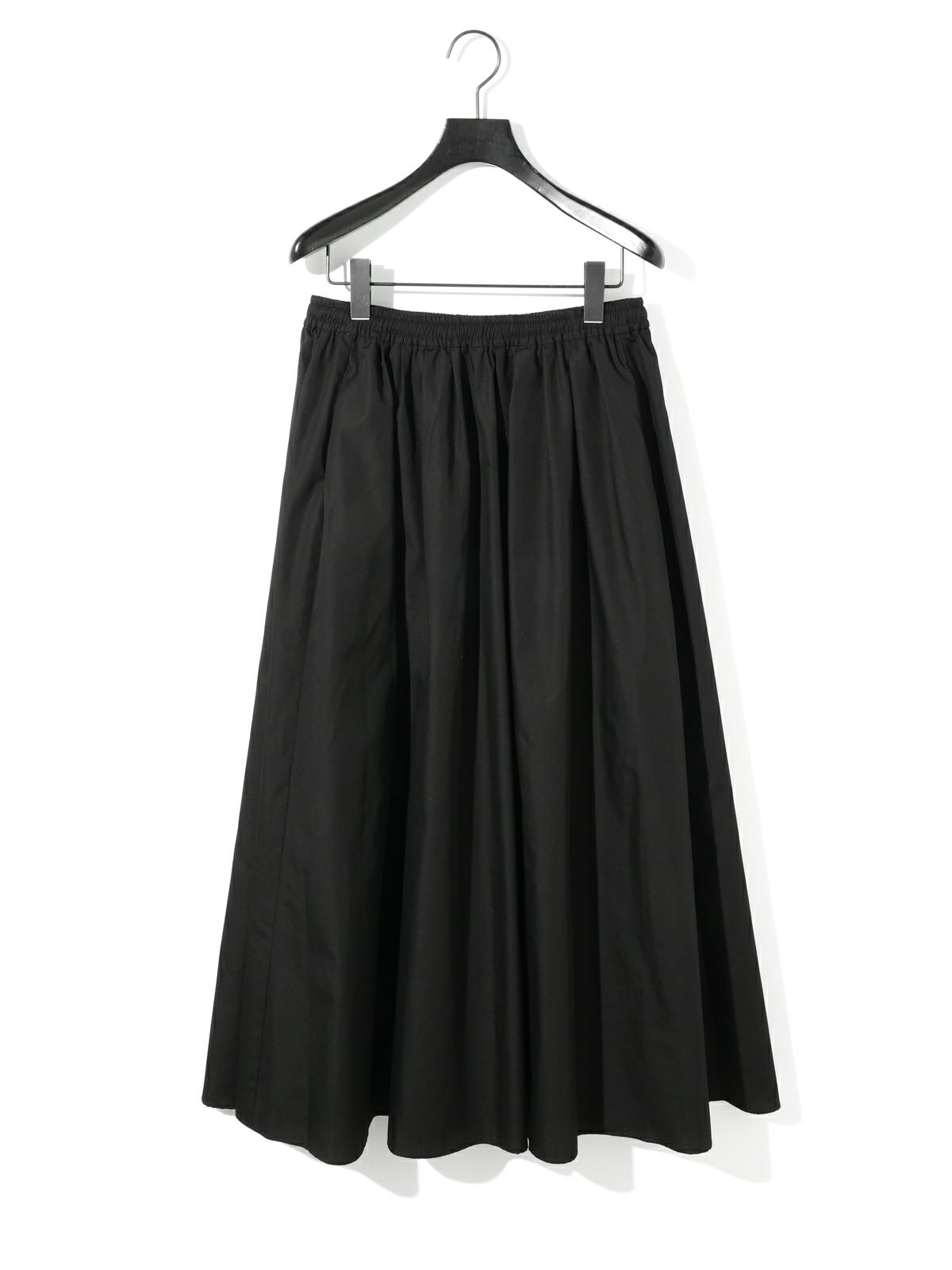 MIDIUMISOLID for Ladies タックギャザーボリュームスカート